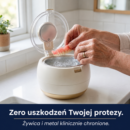 Solvico™ Czyste Protezy — głębokie czyszczenie ultradźwiękiem w 5 minut